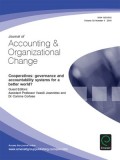 Journal of Accounting & Organizational Change Vol. 13 (1) 2017