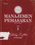 Manajemen Pemasaran Ed.11 (Jilid 1)