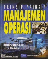 Prinsip-prinsip Manajemen Operasi Ed. 1