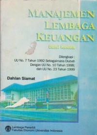 Manajemen Lembaga Keuangan Ed. 2