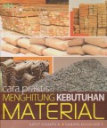 Cara Praktis Menghitung Kebutuhan Material