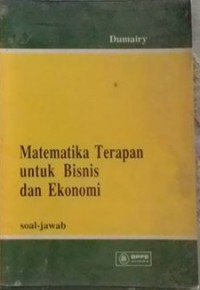 Matematika Terapan untuk Bisnis dan Ekonomi Soal-Jawab