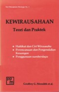 Kewirausahaan : Teori dan Praktek