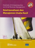 Kewirausahaan dan Manajemen Usaha Kecil (Essentials of Entrepreneurship and Small Business Management) Ed. 5 (Buku 2)