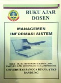 Buku Ajar Dosen : Managemen Informasi Sistem