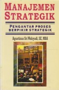 Manajemen Strategik : Pengantar Proses Berpikir Strategik