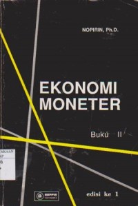 Ekonomi Moneter Ed. 1 (Buku 2)