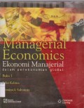 Managerial Economics = Ekonomi Manajerial dalam Perekonomian Global Ed. 5 (Buku 1)