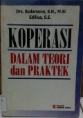 Koperasi dalam Teori dan Praktek