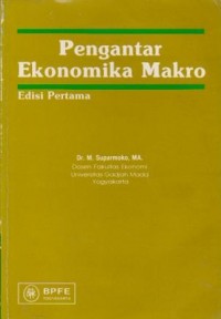 Pengantar Ekonomika Makro Ed. 1