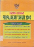 Undang-Undang Perpajakan Tahun 2000