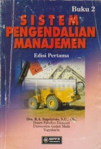 Sistem Pengendalian Manajemen Ed. 1 (Buku 2)