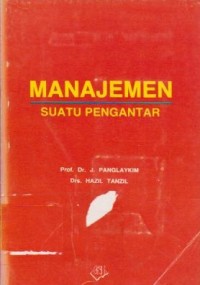 Manajemen: Suatu Pengantar