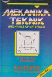 Mekanika Teknik (Mechanics of Materials) Ed. 2