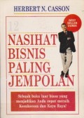 Nasihat Bisnis Paling Jempolan