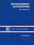 Management Accounting: Text and Cases