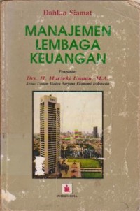 Manajemen Lembaga Keuangan