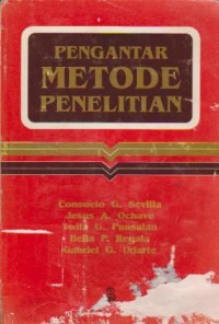 Pengantar Metode Penelitian