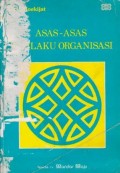 Asas-Asas Perilaku Organisasi