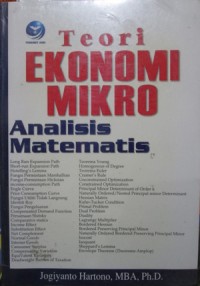 Teori Ekonomi Mikro : Analisis Matematis Ed. 3