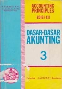 Dasar-Dasar Akunting 3 : Accounting Principles Ed. 12