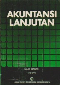 Akuntansi Lanjutan Ed. 1