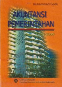 Akuntansi Pemerintahan Edisi 2000 (Revisi)