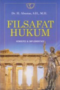 Filsafat Hukum : Konsepsi & Implementasi