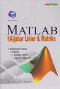 Matlab untuk Aljabar Linier dan Matriks