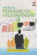 Aplikasi Pemasaran & Salesmanship