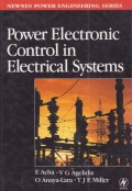 Power Electronic Control in Electrical Systems