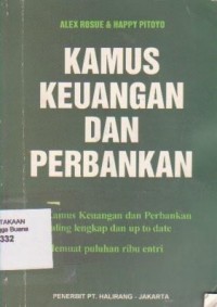 Kamus Keuangan dan Perbankan