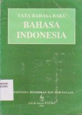 Tata Bahasa Baku Bahasa Indonesia Ed. 1