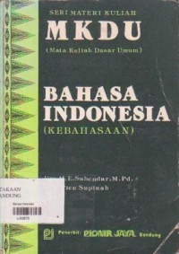 Bahasa Indonesia (Kebahasaan)