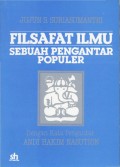 Filsafat Ilmu : Sebuah Pengantar Populer