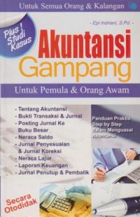 Akuntansi Gampang untuk Pemula dan Orang Awam