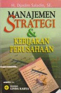 Manajemen Strategi & Kebijakan Perusahaan