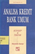 Analisa Kredit Bank Umum : Konsep & Teknik