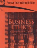 Business Ethics Concepts and Cases Ed.6