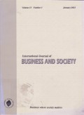 International Journal of Business and Society Vol. 13 (1) 2012