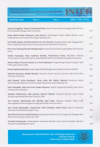 JNTETI: Jurnal Nasional Teknik Elektro dan Teknologi Informasi Vol. 6 (4) 2017