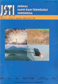 JSTI: Jurnal Sains dan Teknologi Indonesia Vol.12 (2) 2010