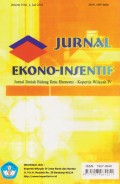 Jurnal Ekono-Insentif Vol.9 (1) 2015