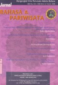 Jurnal Bahasa & Pariwisata No. 12 2008