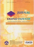 Jurnal Ekono-Insentif: Jurnal Ilmiah Bidang Ilmu Ekonomi - Kopertis Wilayah IV Vol. 3 (2) 2009