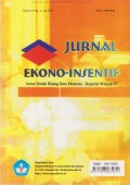 Jurnal Ekono-Insentif: Jurnal Ilmiah Bidang Ilmu Ekonomi - Kopertis Wilayah IV Vol. 8 (1) 2014