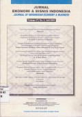 Jurnal Ekonomi dan Bisnis Indonesia: Journal of Indonesian Economy & Business Vol. 17 (3) 2002
