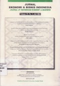 Jurnal Ekonomi dan Bisnis Indonesia: Journal of Indonesian Economy & Business Vol. 19 (3) 2004
