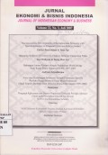 Jurnal Ekonomi dan Bisnis Indonesia: Journal of Indonesian Economy & Business Vol. 22 (3) 2007