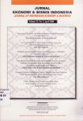 Jurnal Ekonomi dan Bisnis Indonesia: Journal of Indonesian Economy & Business Vol. 23 (2) 2008